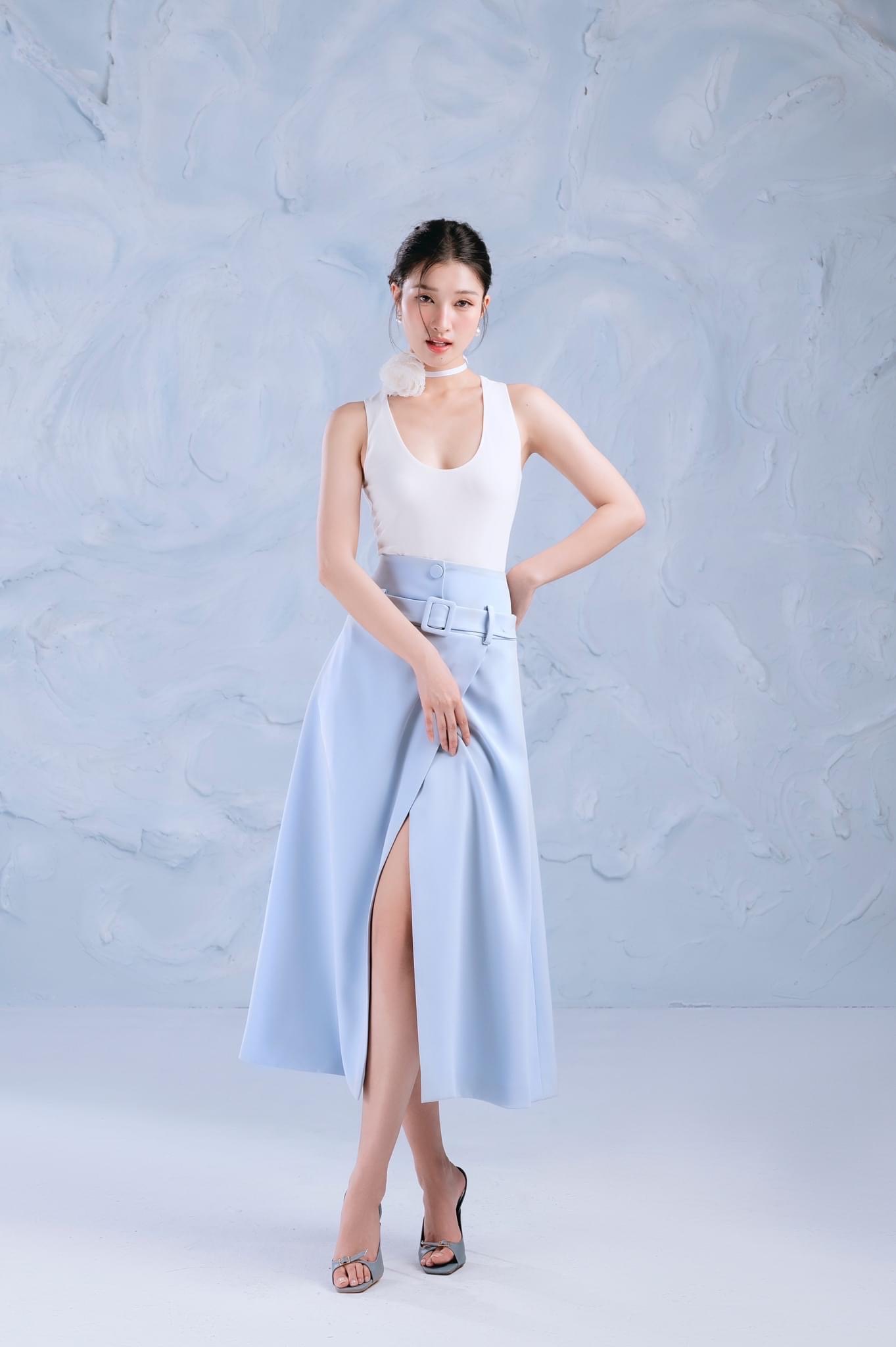SET CLOUD TOP X OCEAN SKIRT