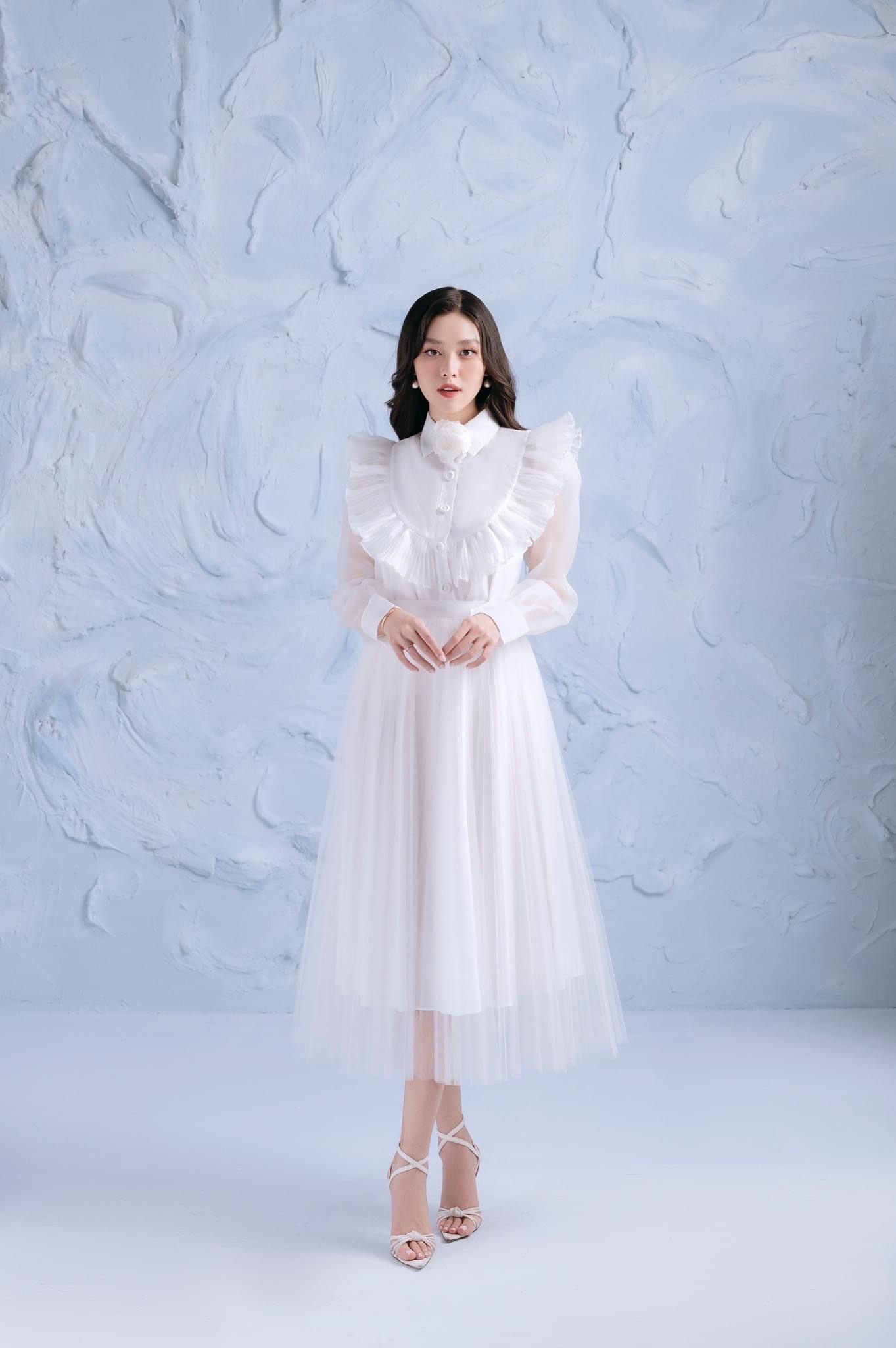 SET MILK FLOWER TOP X MORNING SKIRT