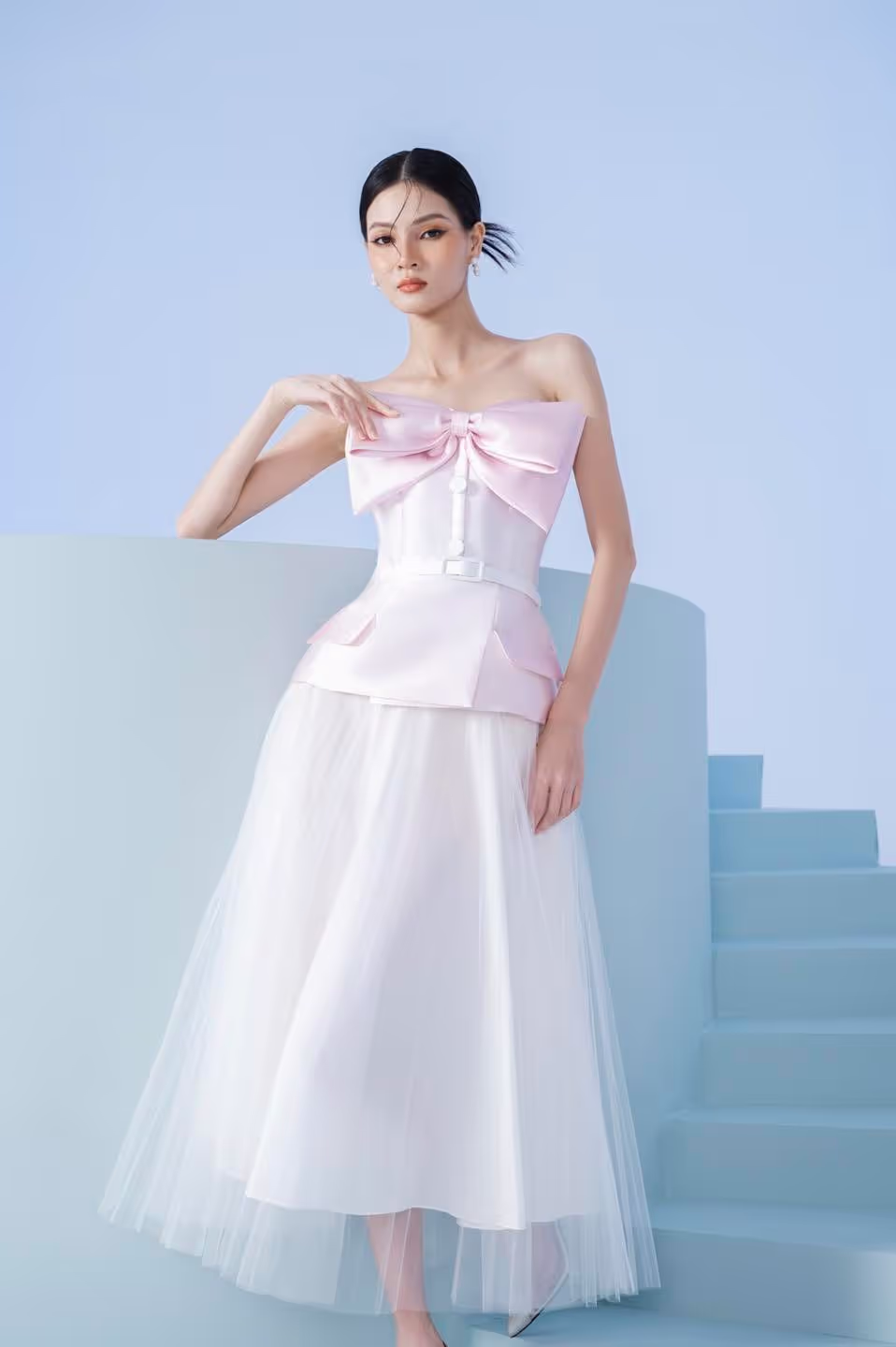 PINKIE TOP X MONRING SKIRT