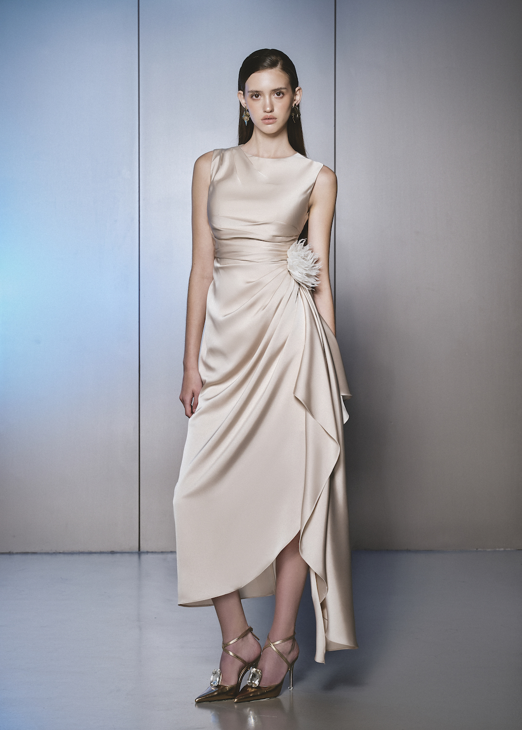 KAYTLYN BEIGE DRESS