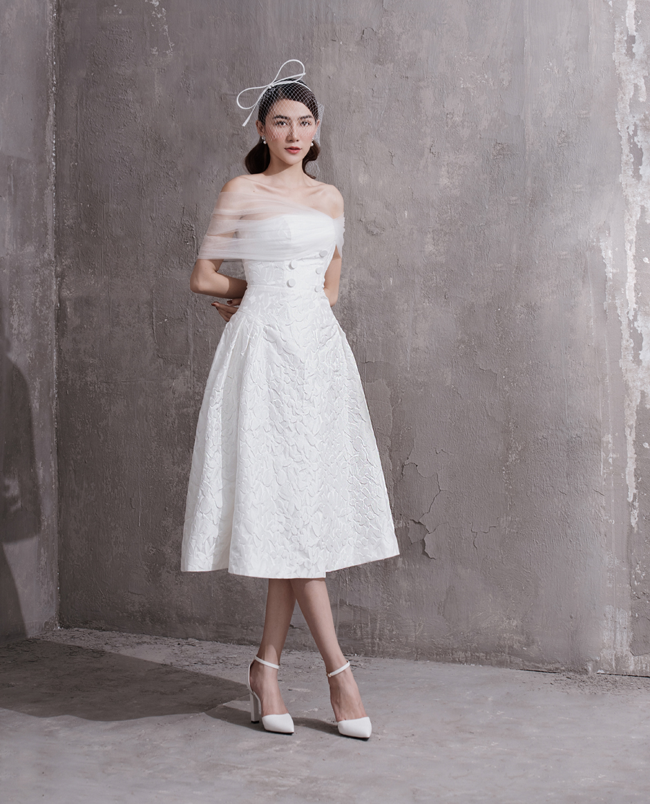 MORNING MIST DRESS